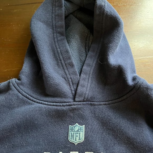 NFL Navy Unisex Size L Seattle Seahawks Hoodie - Picture 5 of 6